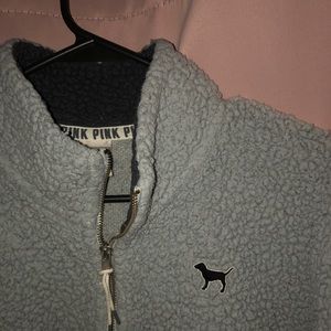 PINK Sherpa Pullover